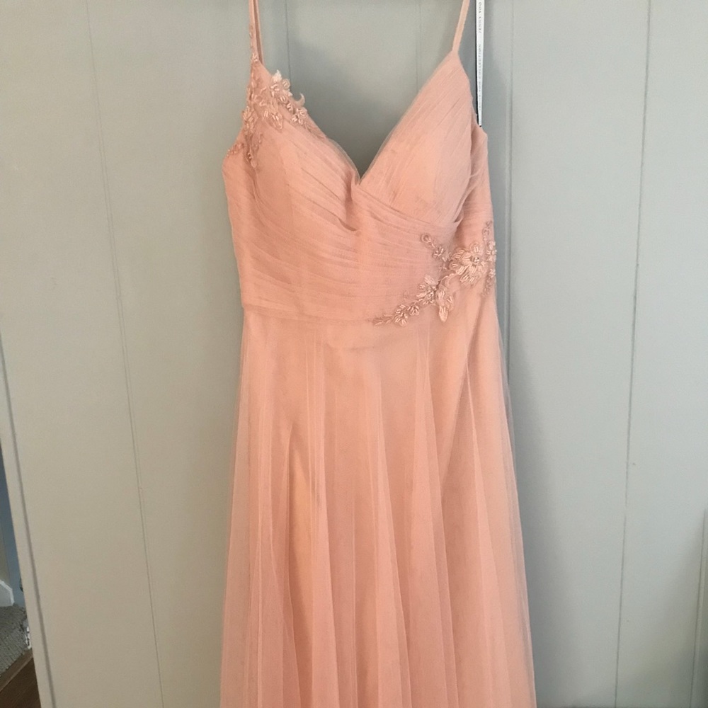 Blush Bridesmaids Dress